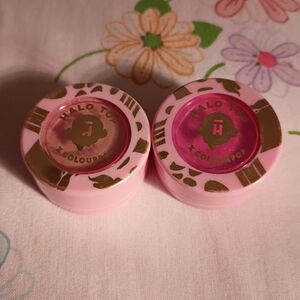 ColourPop x Halo Top Eyeshadow Duo In CREAMSICLE & SHERBERT DAY